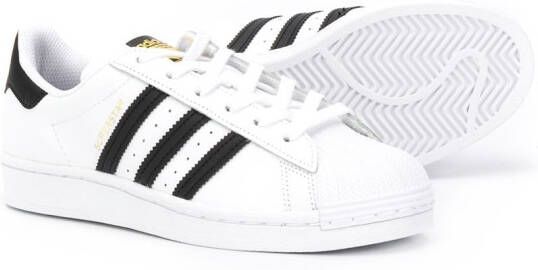 adidas Kids Superstar lace-up sneakers White