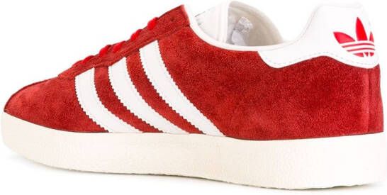 adidas lace up sneakers Red