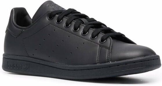 adidas leather low-top sneakers Black