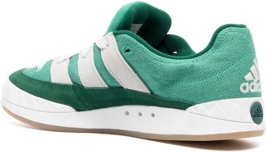 adidas logo-embroidered low-top sneakers Green