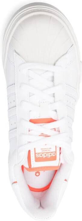 adidas logo-patch low-top sneakers White