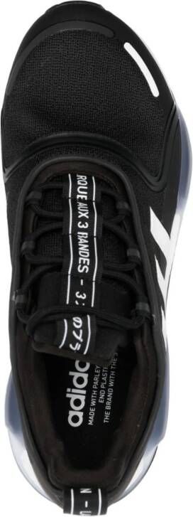 adidas logo-tape low-top sneakers Black