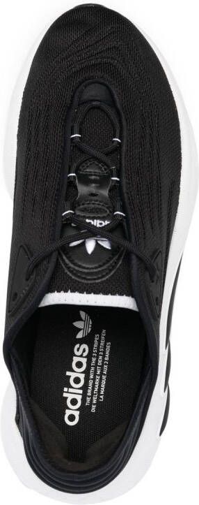 adidas low-top lace-up sneakers Black