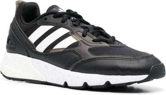 adidas low-top lace-up sneakers Black