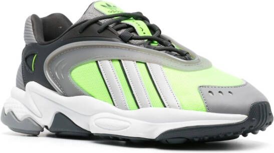 adidas low-top lace-up sneakers Green