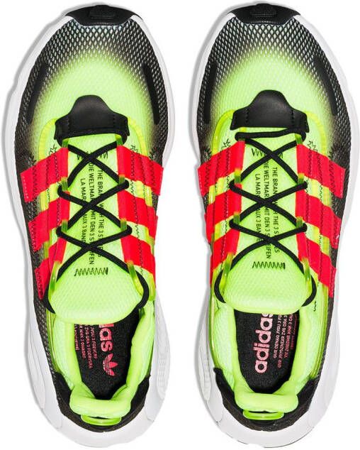 adidas LXCON "Core Black Shock Red Cloud White" sneakers Green
