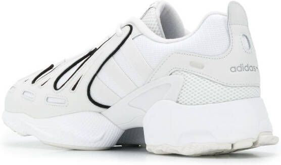 adidas mesh panel sneakers White