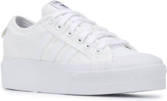 adidas Nizza platform sneakers White
