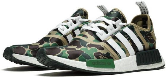 adidas x BAPE NMD_R1 "Green Camo" sneakers