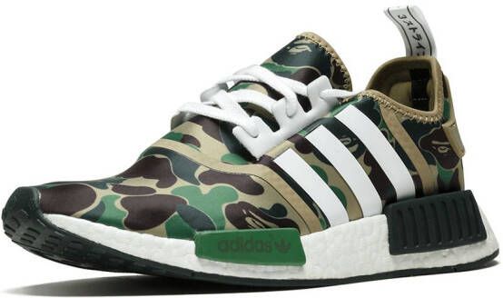 adidas x BAPE NMD_R1 "Green Camo" sneakers
