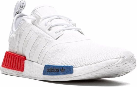 adidas NMD_R1 "White White Blue" sneakers
