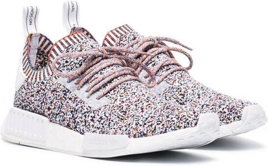 adidas NMD_R1 Primeknit "Colour Static" sneakers White