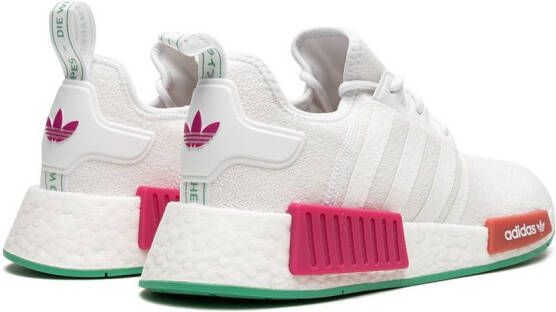 adidas NMD_R1 "White Magenta Green" sneakers