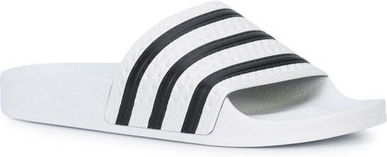 adidas Adilette "White" slides