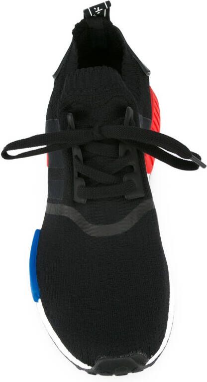 adidas NMD R1 Primeknit OG "Black Red Blue" sneakers
