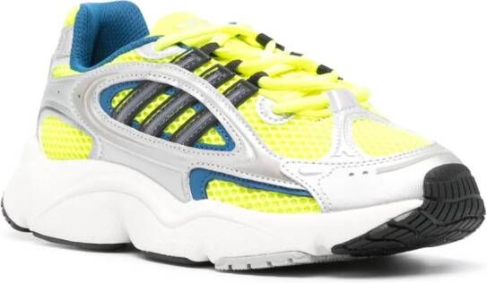 adidas Ozmillen panelled low-top sneakers Yellow