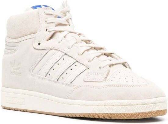 adidas panelled high-top sneakers Neutrals