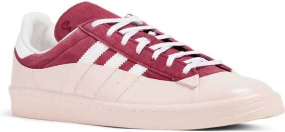 adidas panelled lace-up sneakers Red