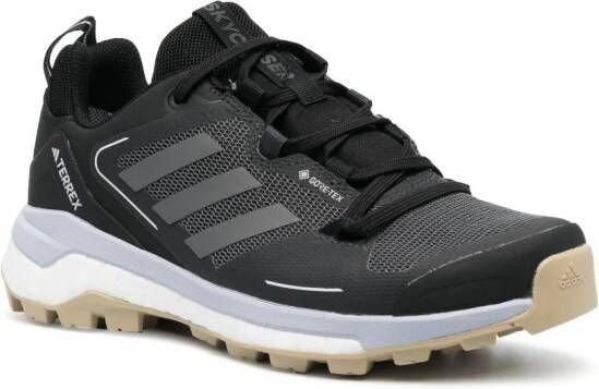 adidas panelled low-top sneakers Black