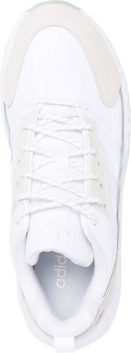 adidas panelled low-top sneakers White