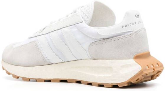 adidas panelled suede sneakers White