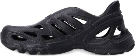 adidas perforated-design slip-on sneakers Black
