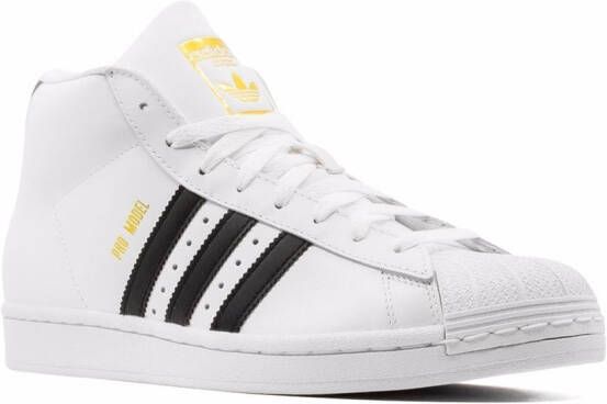 adidas Pro Model "White Black" sneakers