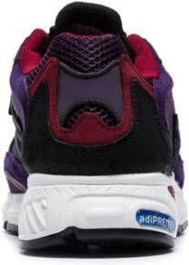 adidas purple Temper Run Subtle 90s leather and suede low-top sneakers