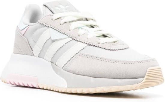 adidas Retropy F2 panelled lace-up sneakers Grey
