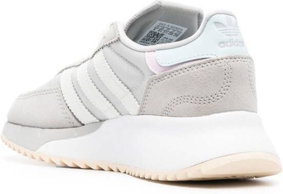 adidas Retropy F2 panelled lace-up sneakers Grey