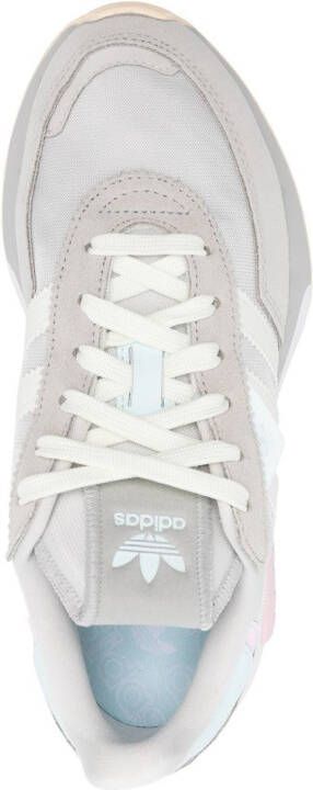 adidas Retropy F2 panelled lace-up sneakers Grey