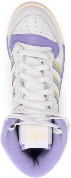 adidas Rivalry high-top leather sneakers White