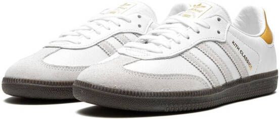 adidas x Kith Samba “White Grey Gold” sneakers
