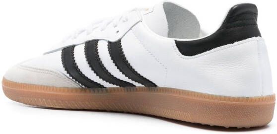 adidas Samba lace-up leather sneakers White