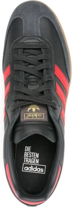 adidas Samba leather sneakers Black