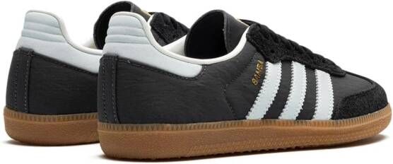 adidas Samba OG "Carbon Almost Blue Chalk White" sneakers Black