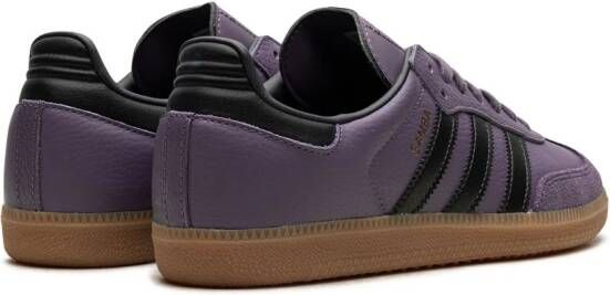 adidas Samba OG leather sneakers Purple