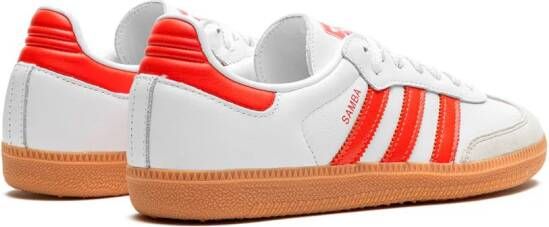 adidas Samba "White Solar Red" sneakers