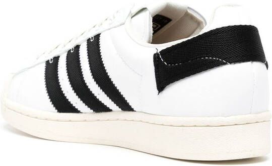 adidas signature stripe sneakers White