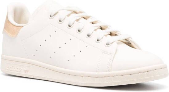 adidas Stan Smith Lux perforated-logo sneakers Neutrals