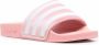 Adidas stripe-print slides Pink - Thumbnail 2