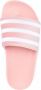 Adidas stripe-print slides Pink - Thumbnail 4