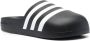 Adidas striped rubber slides Black - Thumbnail 2