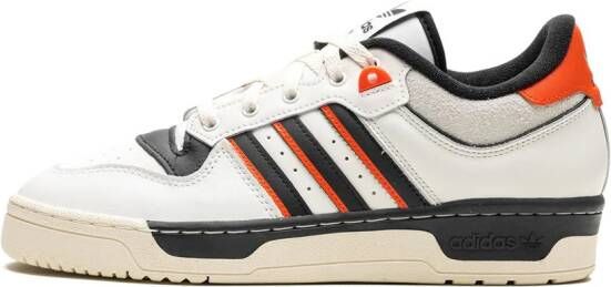 adidas stripes-logo lace-up sneakers White