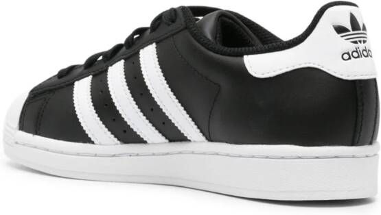 adidas Superstar leather sneakers Black