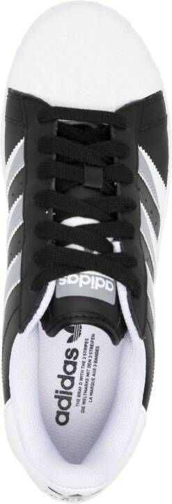 adidas Superstar leather sneakers Black