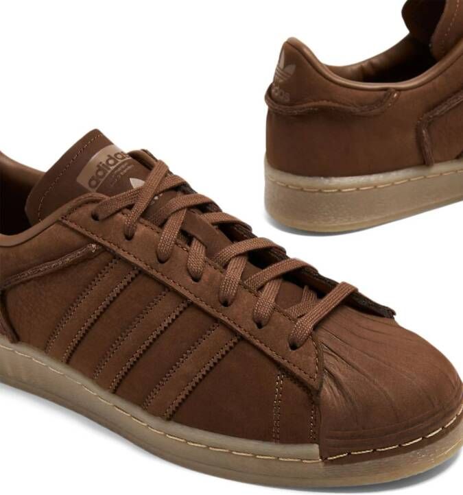 adidas Superstar leather sneakers Green