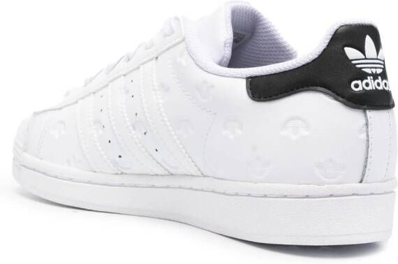 adidas Superstar logo-debossed low-top sneakers White