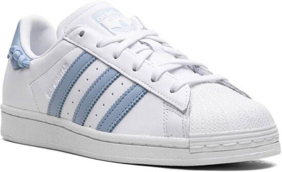 adidas Superstar "Sky Blue" sneakers White