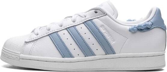 adidas Superstar "Sky Blue" sneakers White